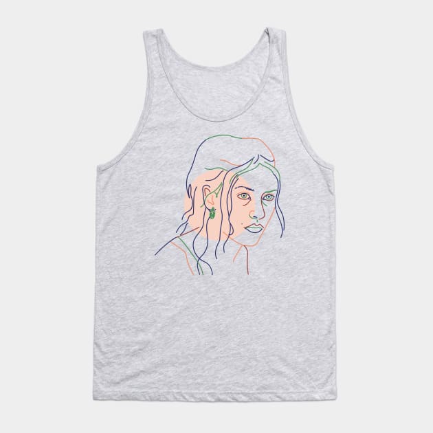 Clementine Kruczynski Tank Top by nouvellecollage